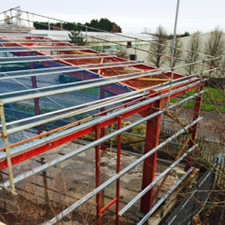 New build roofing and cladding