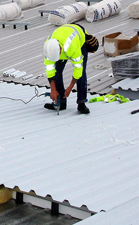 Tiled roofing